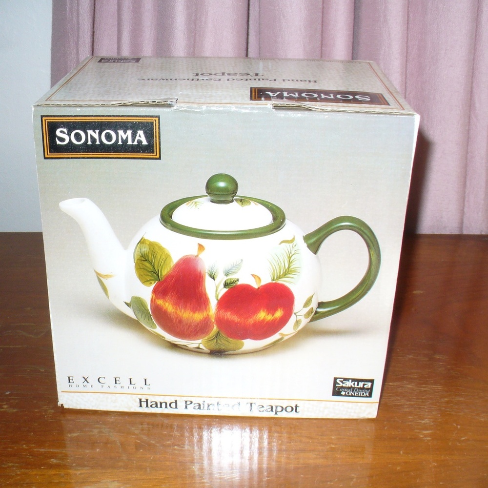 Sonoma by Oneida ceramic 6 cups teapot (#EV697)